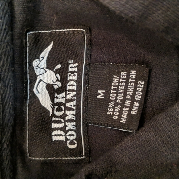 Duck Commander Men's Hoodie w/Kangaroo Pocket Size Medium - Picture 5 of 8